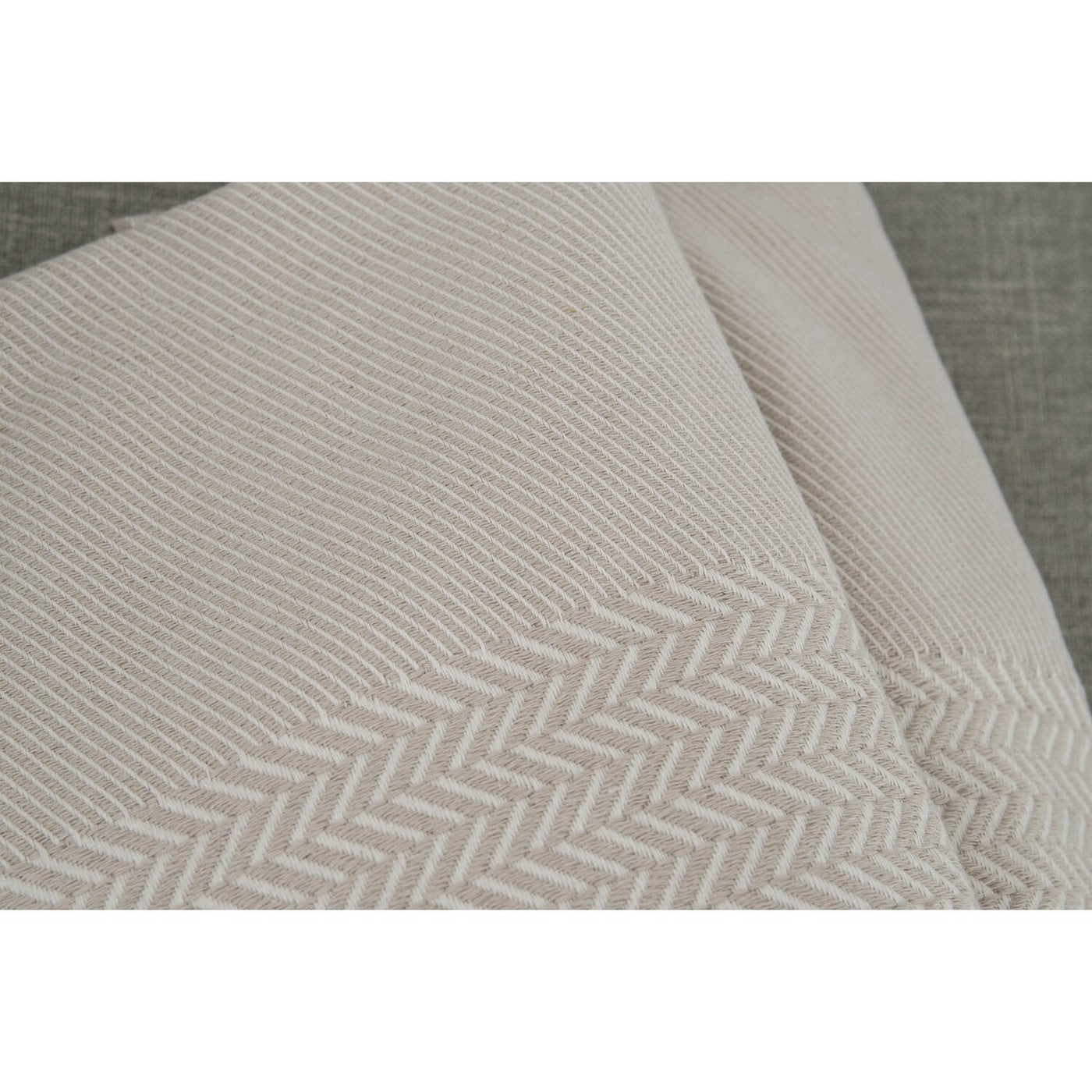 Oslo - Plaid - Coton - Beige