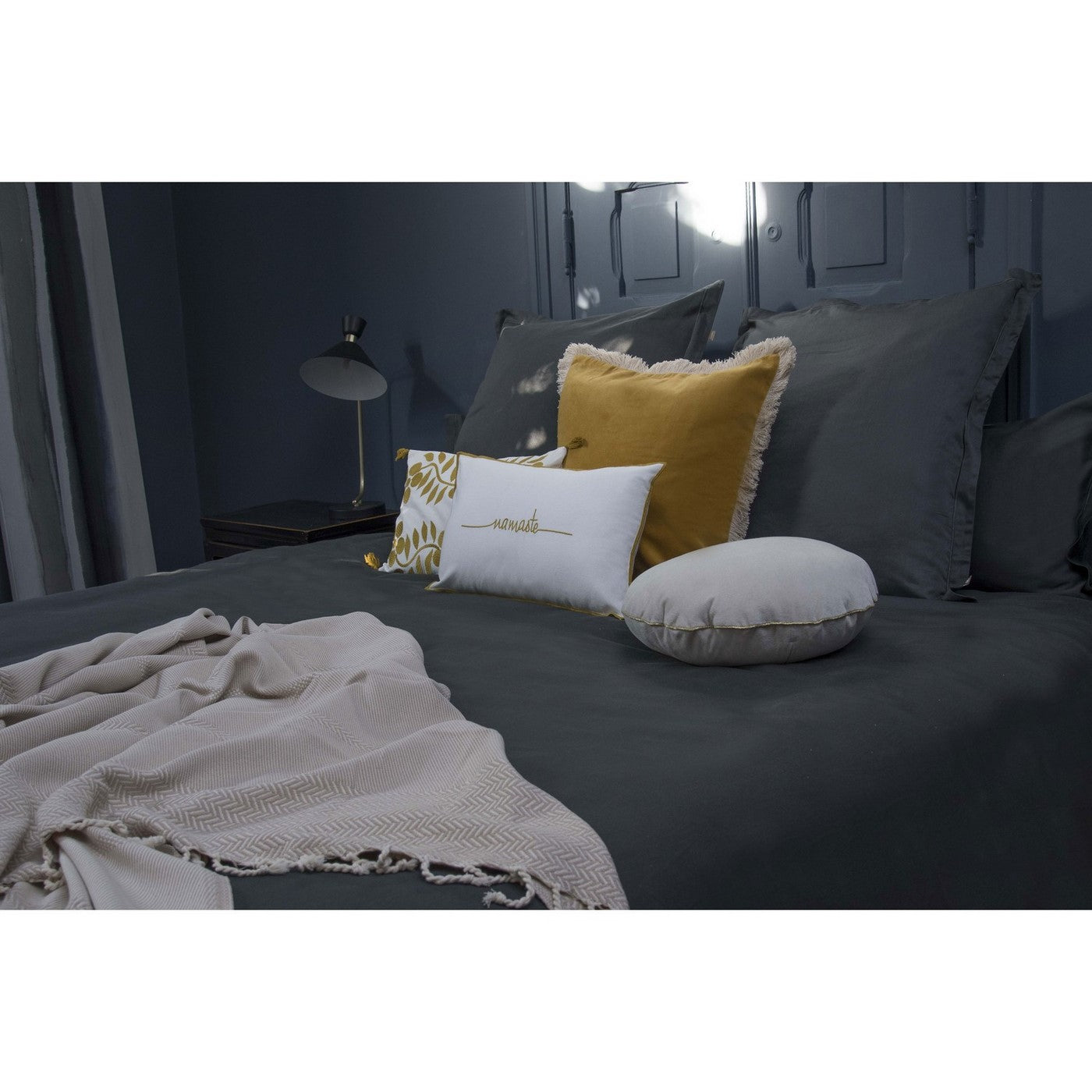 Oslo - Plaid - Coton - Beige