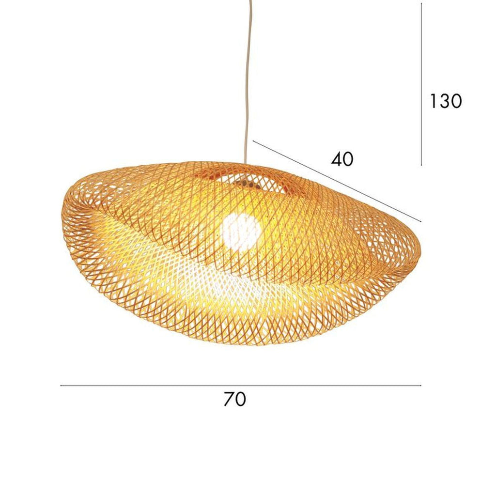 Klino Pendant Lamp - Woven Bamboo