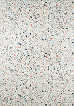 Almafie - Tapis De Salle De Bain - Polyester Imprimé - Multicolore