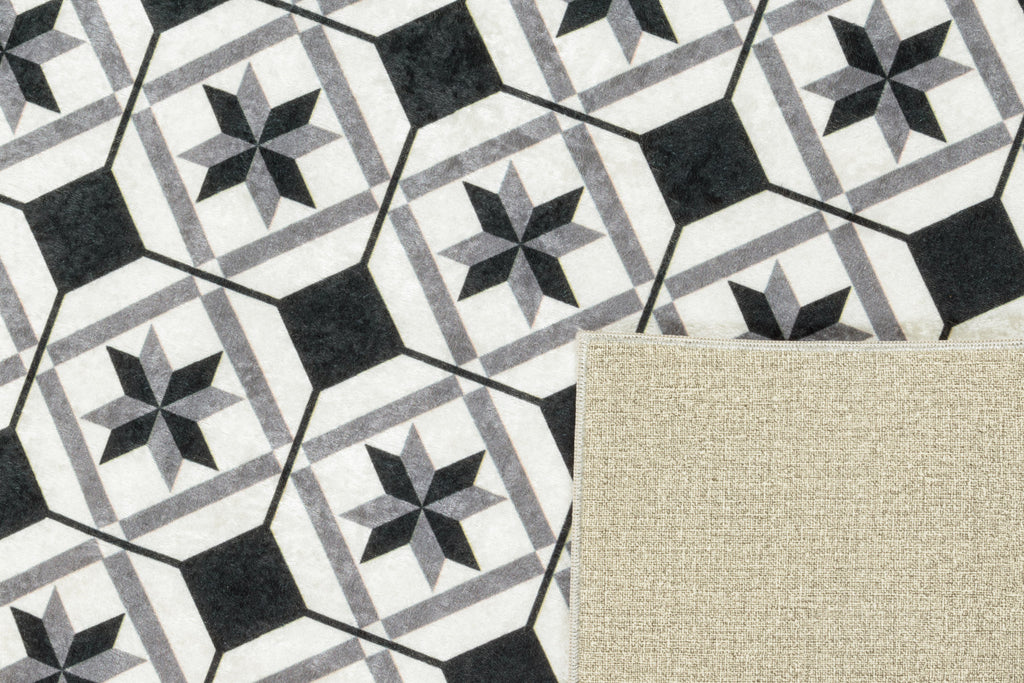 Azulejo 754 Rug - Black