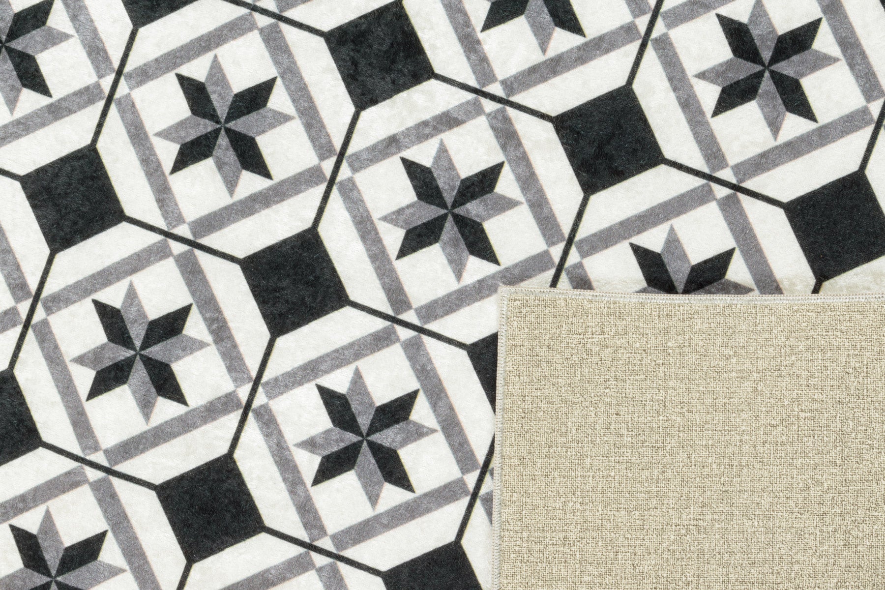Azulejo 754 Rug - Black
