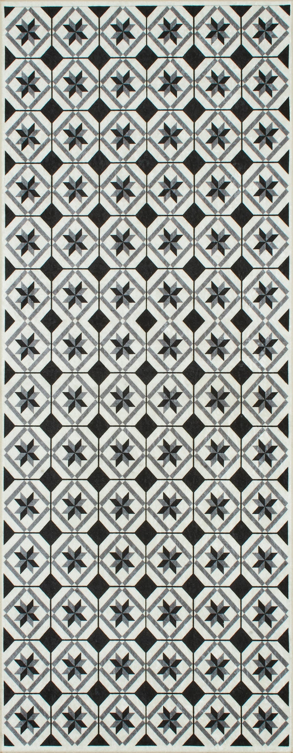 Azulejo 754 Rug - Black