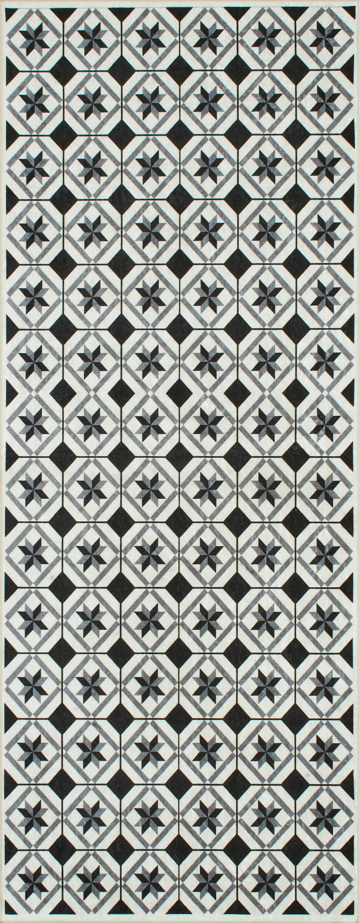 Azulejo 754 Rug - Black