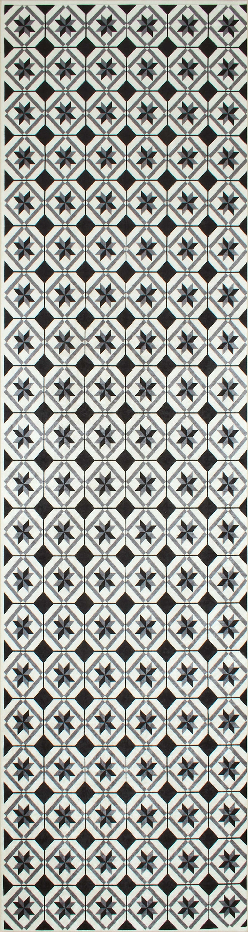 Azulejo 754 Rug - Black