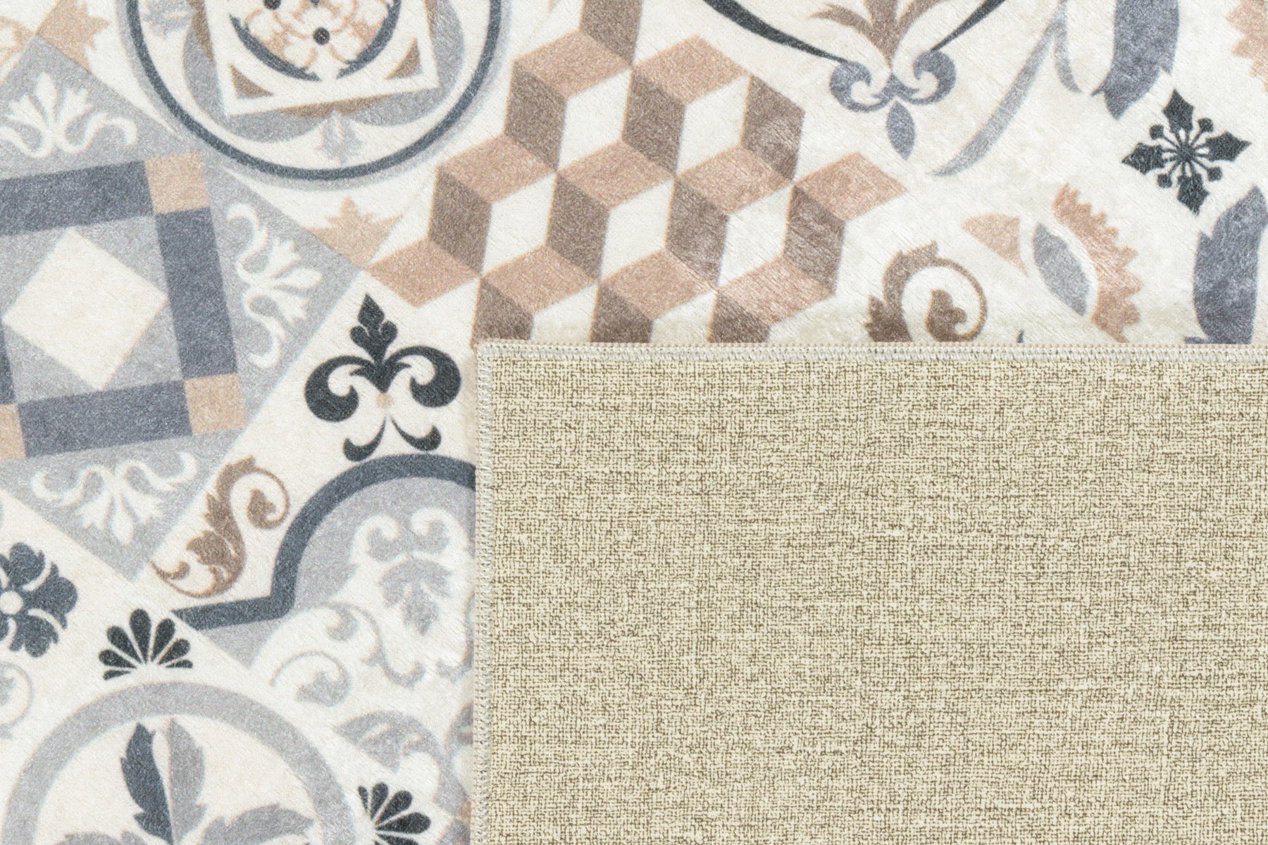 Azulejo 755 Rug - Brown