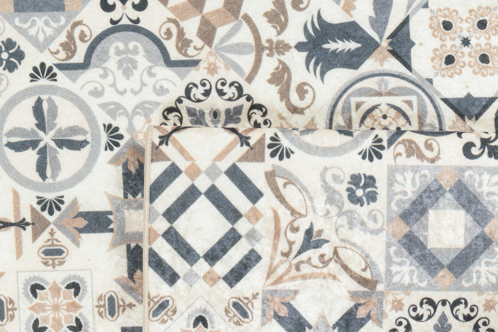 Azulejo 755 Rug - Brown