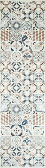 Azulejo 755 Rug - Brown