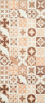 Azulejo 757 Rug - Orange