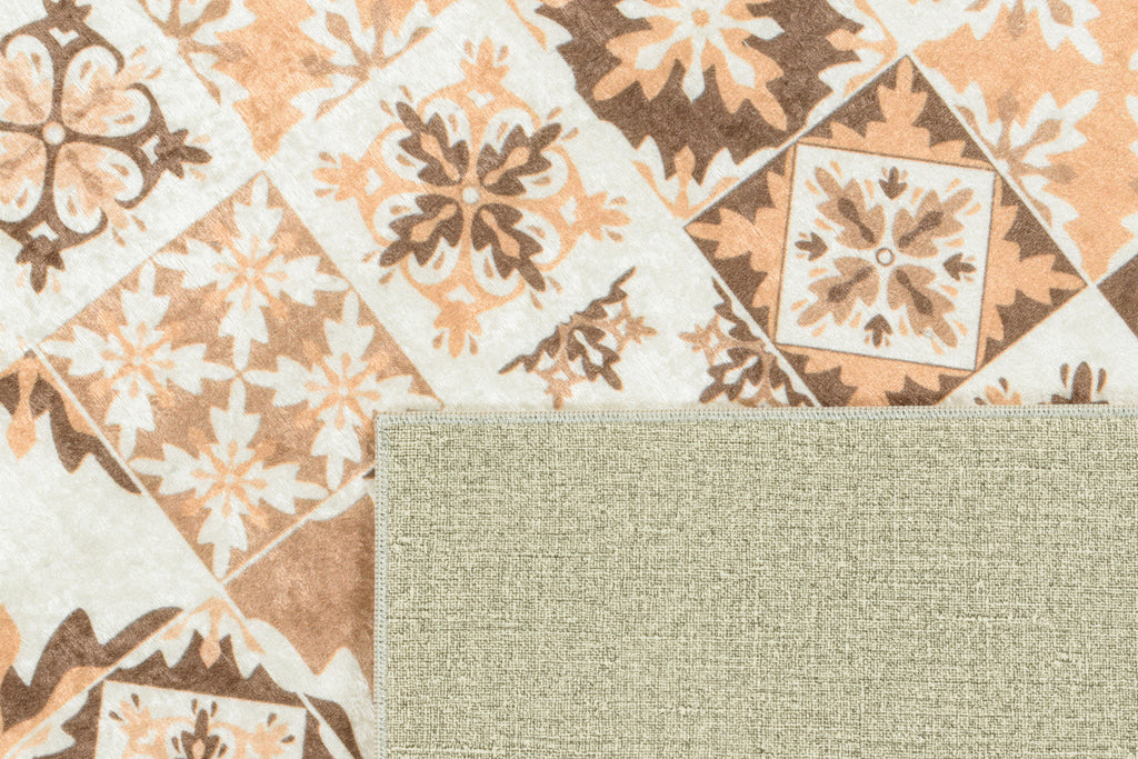 Azulejo 757 Rug - Orange