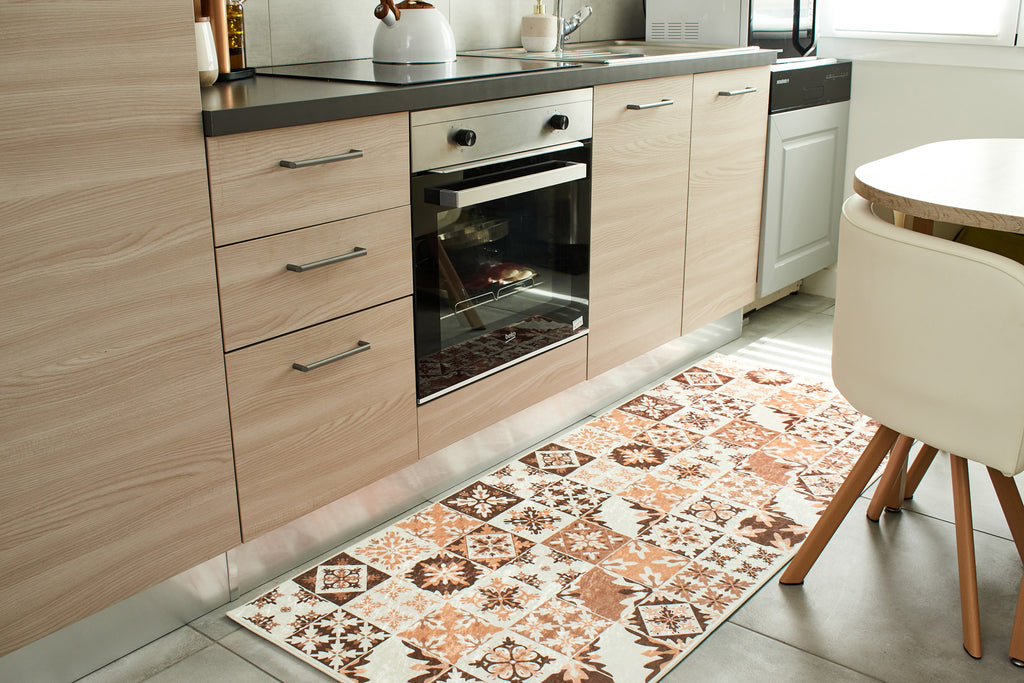 Azulejo 757 Rug - Orange