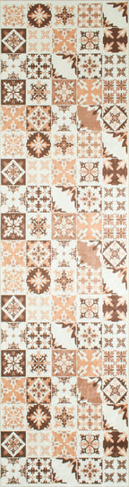 Azulejo 757 Rug - Orange