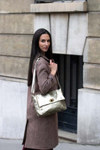 Sac En Bandoulière Ana Metalique - Dore
