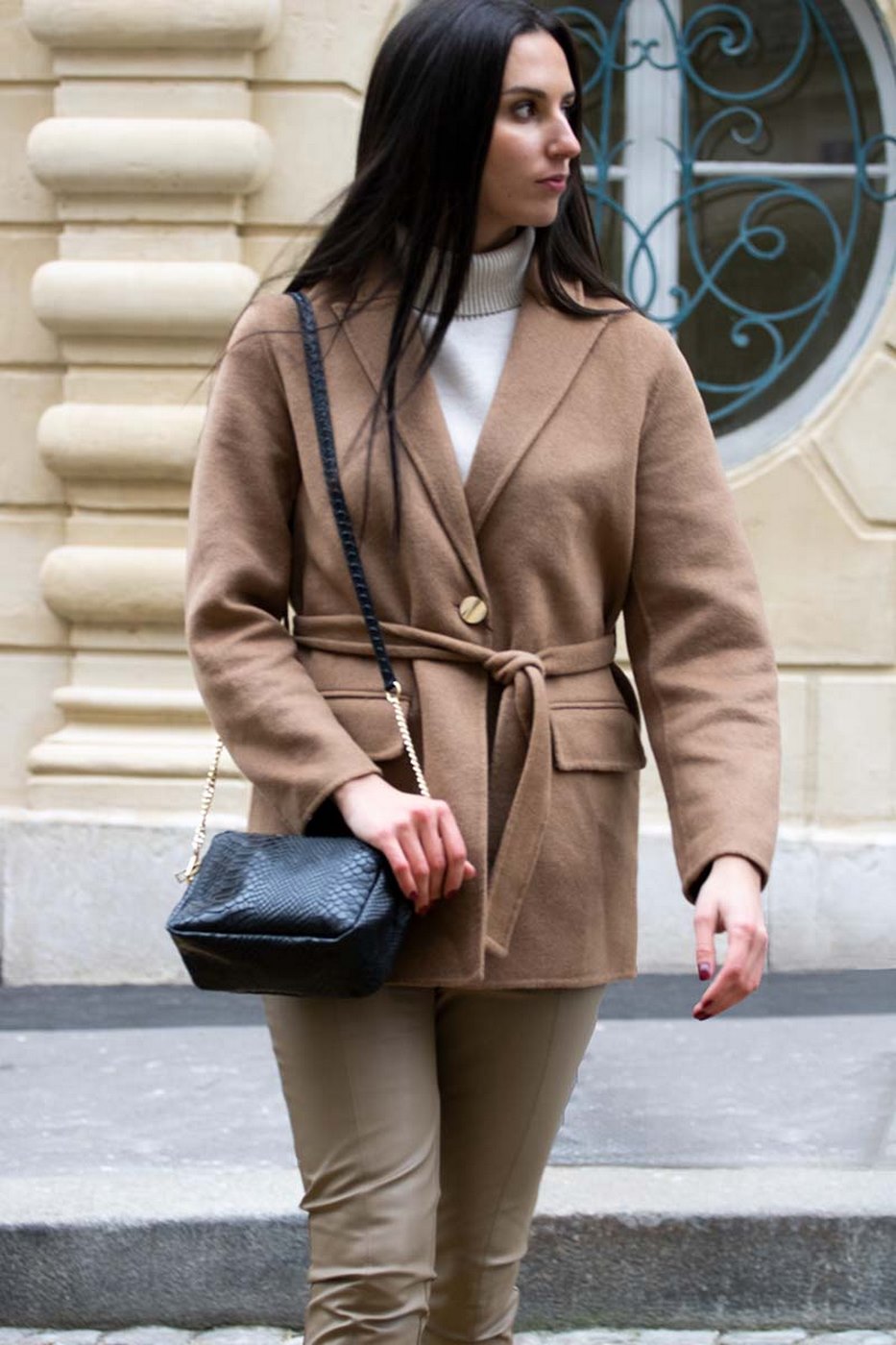 Sac En Bandoulière Cleo - Noir