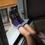 Klue gift bag of organic cotton tennis crew socks x4 | FUNKY - klueconcept