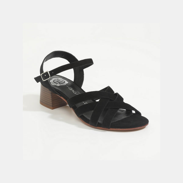 Sandales A Talons Uma - Noir