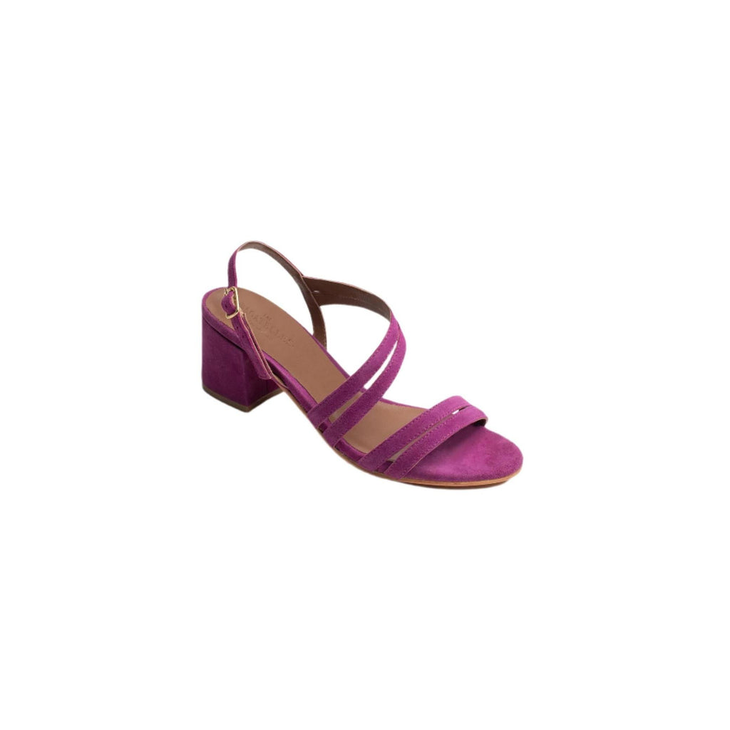 Kachina Heeled Sandals - Purple