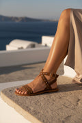 Sandalias planas Brielle - Camel