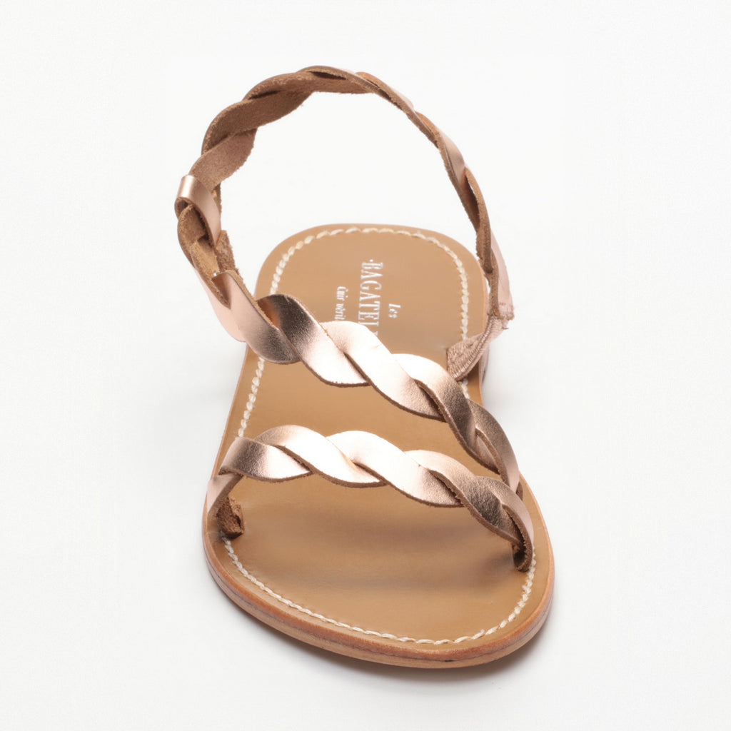 Sandalias María - Oro rosa