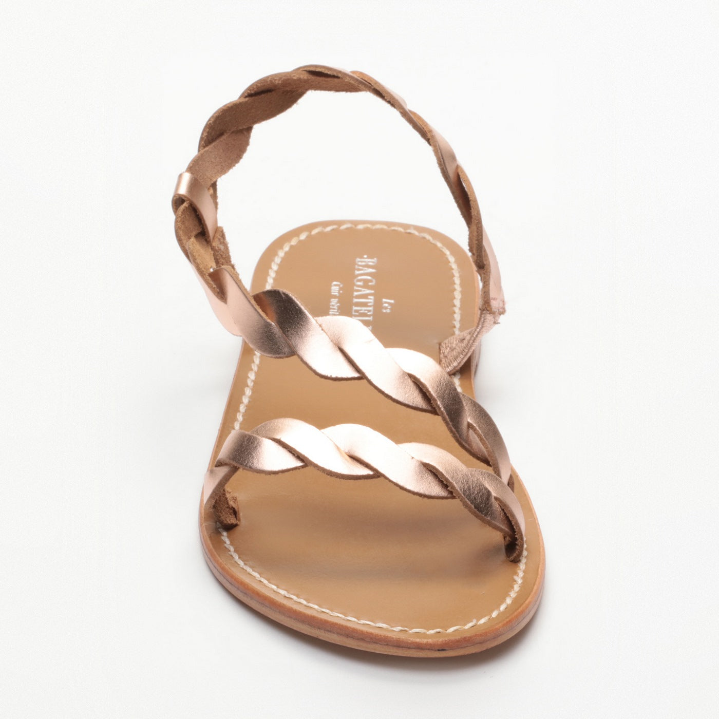Sandalias María - Oro rosa