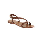 Sandales Plates Maria - Camel