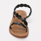 Sandales Plates Maria - Black