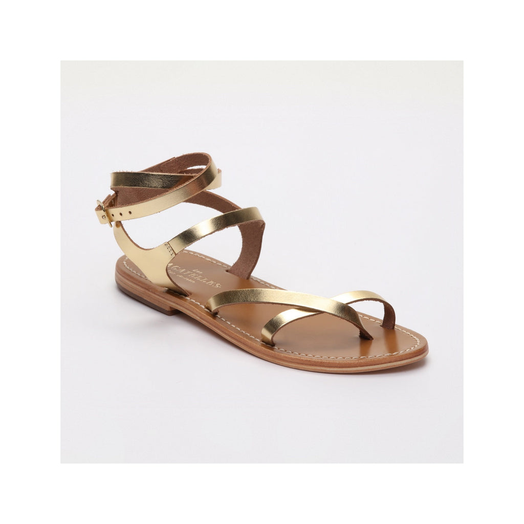 Chandhini Sandals – Dark Gold