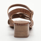 Sandales A Talons Uma - Camel