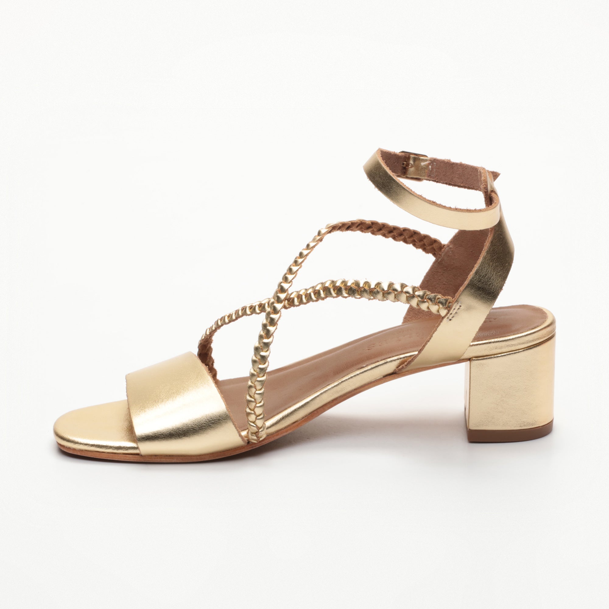 Sandalias de tacón Doli - Oro oscuro