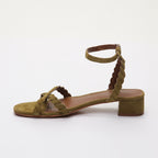 Sandales Talons Hachi - Olive