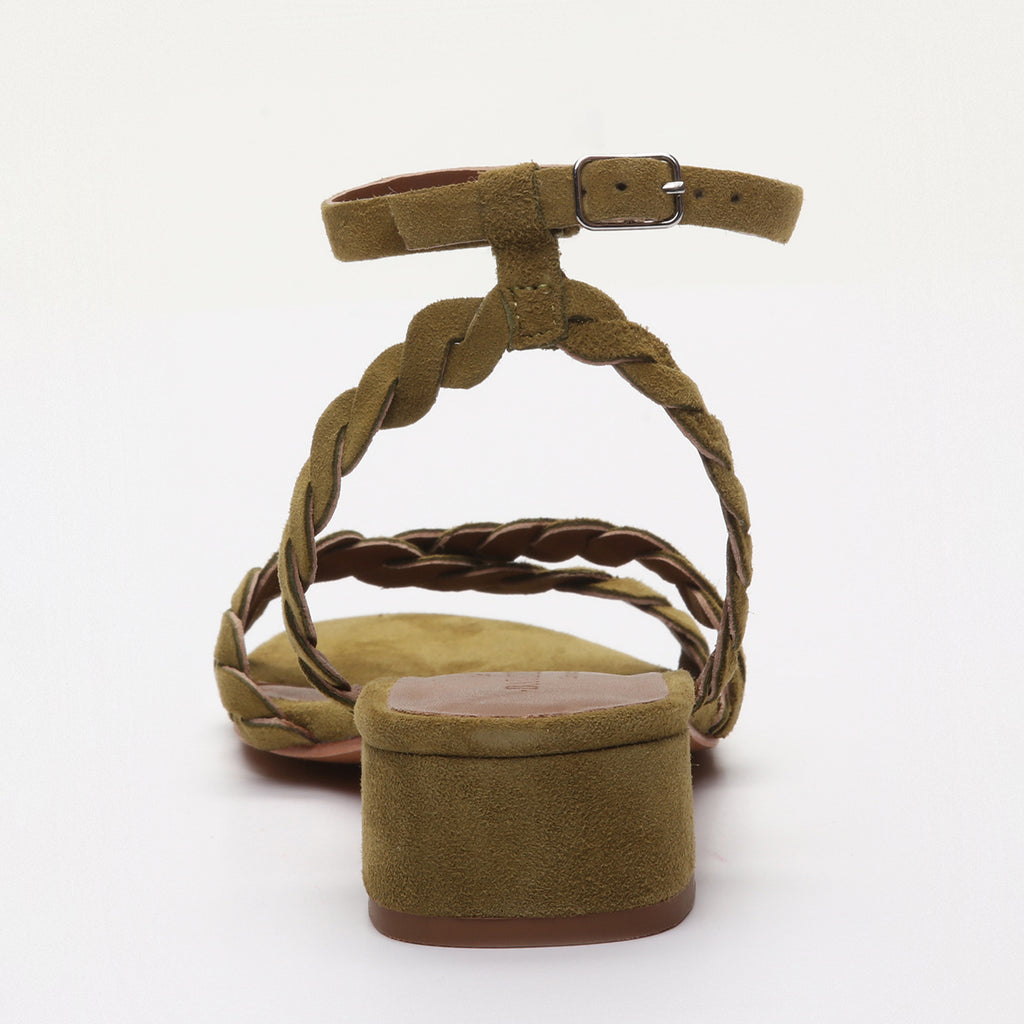 Sandales Talons Hachi - Olive