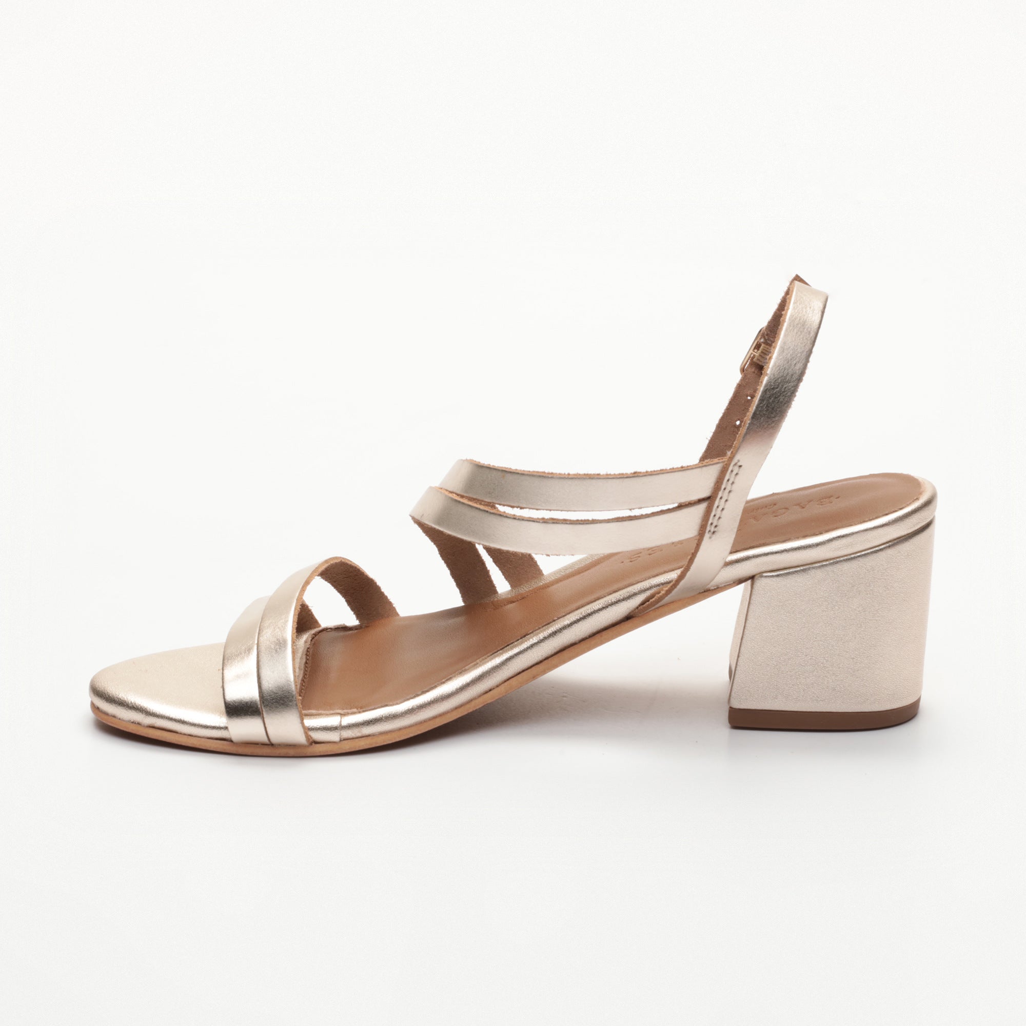 Kachina Heeled Sandals - Gold