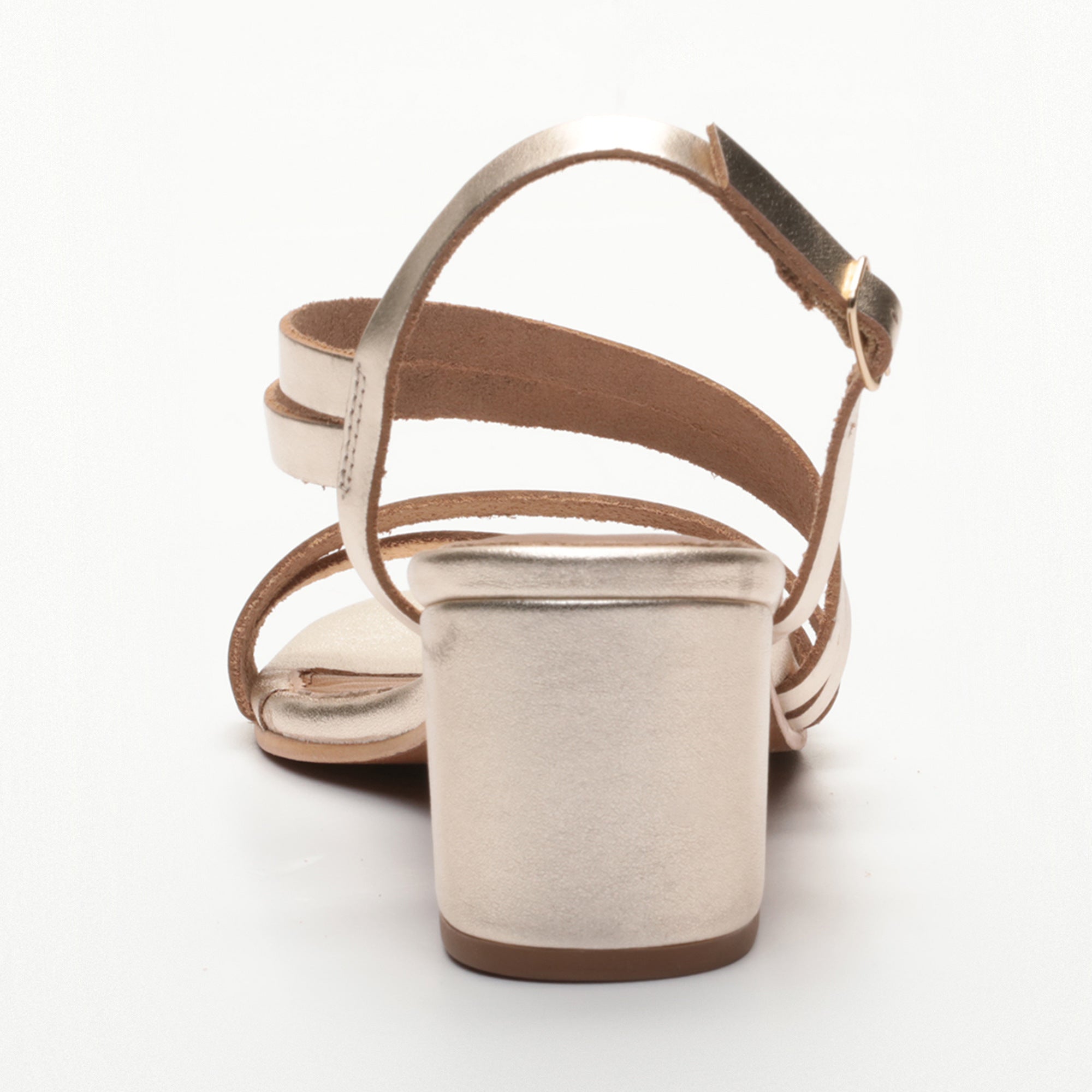 Kachina Heeled Sandals - Gold