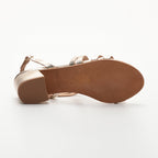 Kachina Heeled Sandals - Gold