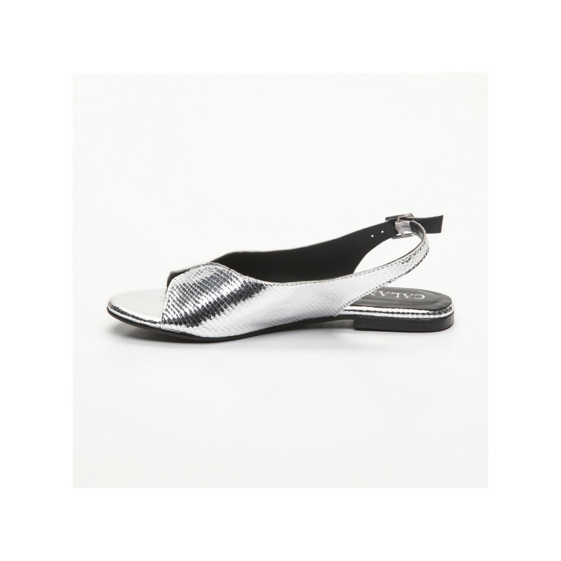 Sandales Tendances Ica - Silver Snake