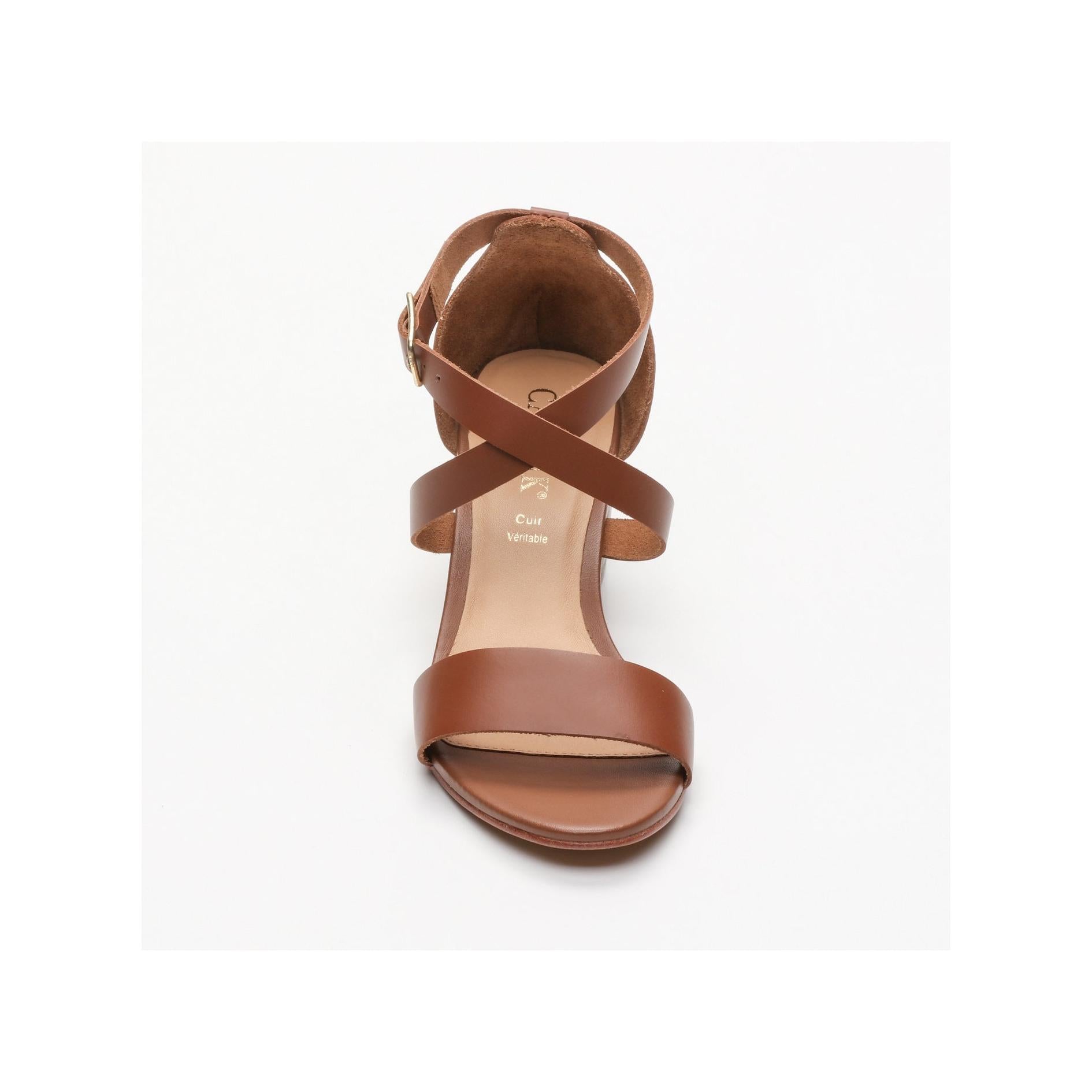 Sandales A Talons Idoa - Camel
