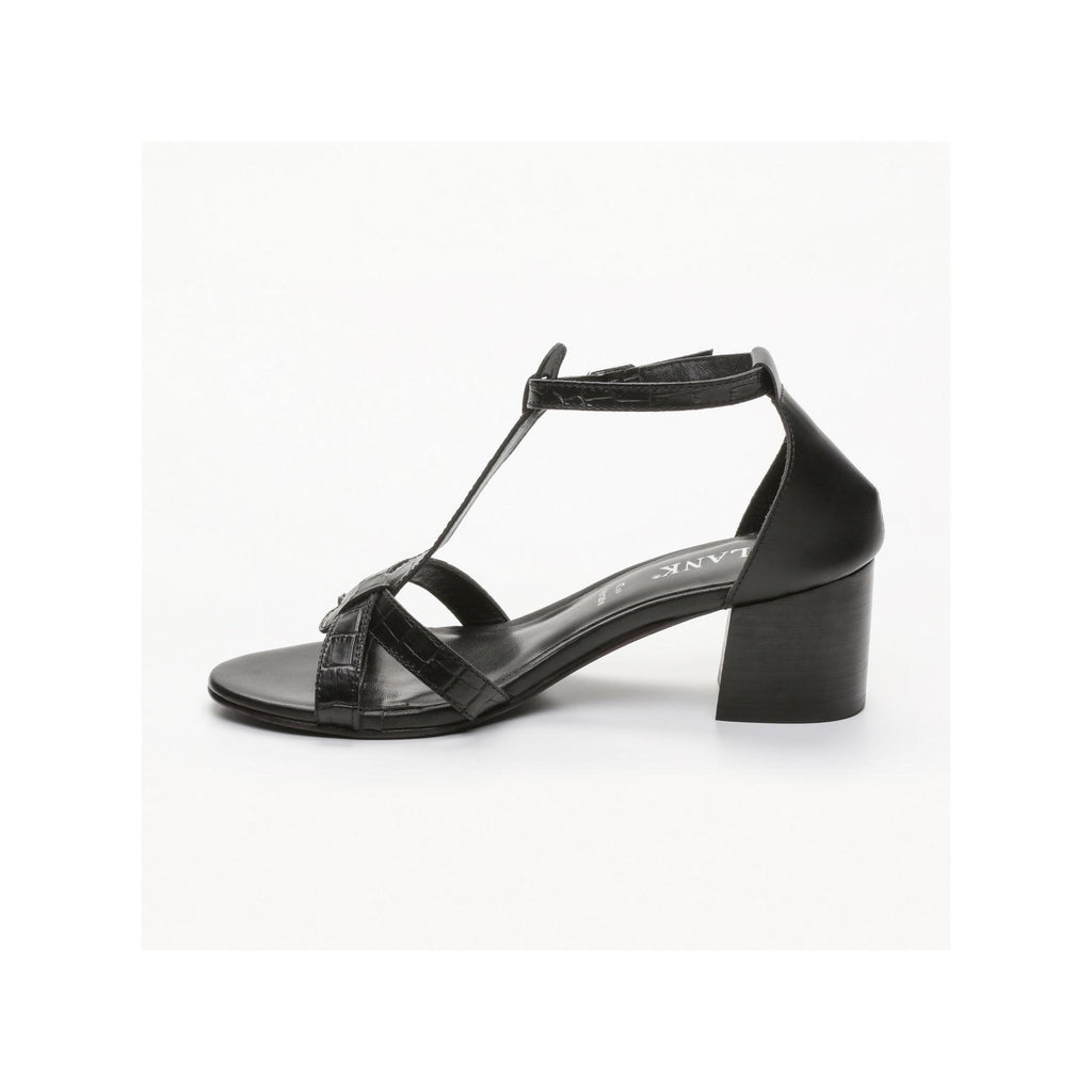 Sandales A Talons Xana - Black Croco