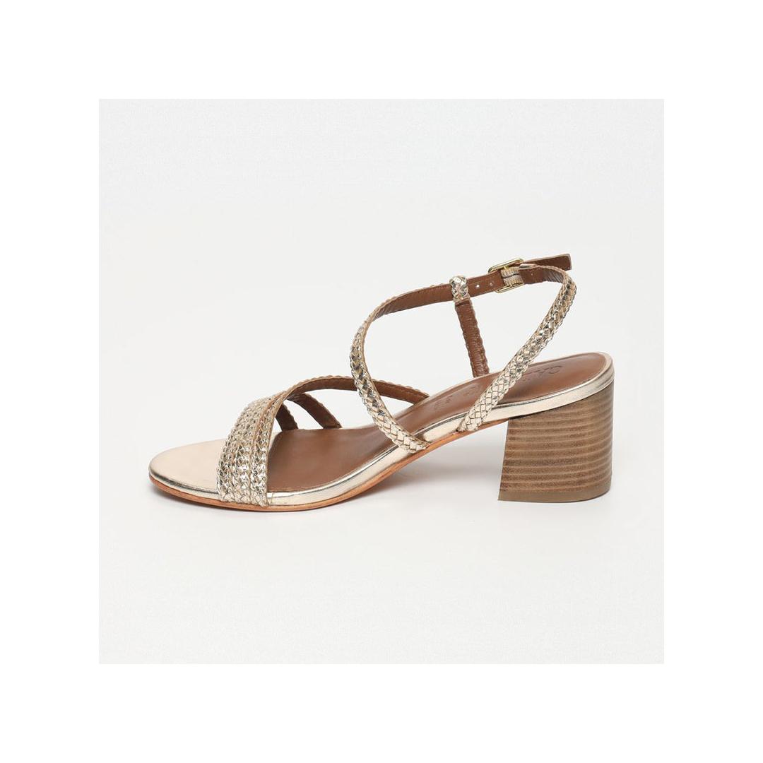 Sandales A Talons Mahala - Gold