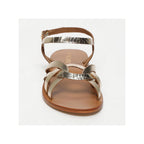 Quinn Essential Sandals - Gold / Lt Gold Croco