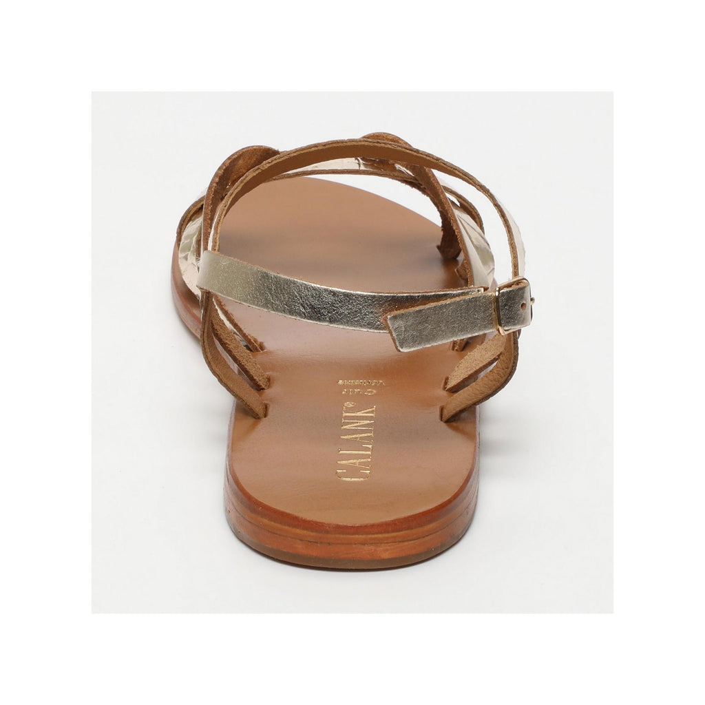 Quinn Essential Sandals - Gold / Lt Gold Croco