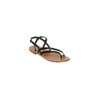 Between-Fingers Sandals - Cora - Black