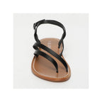 Between-Fingers Sandals - Cora - Black