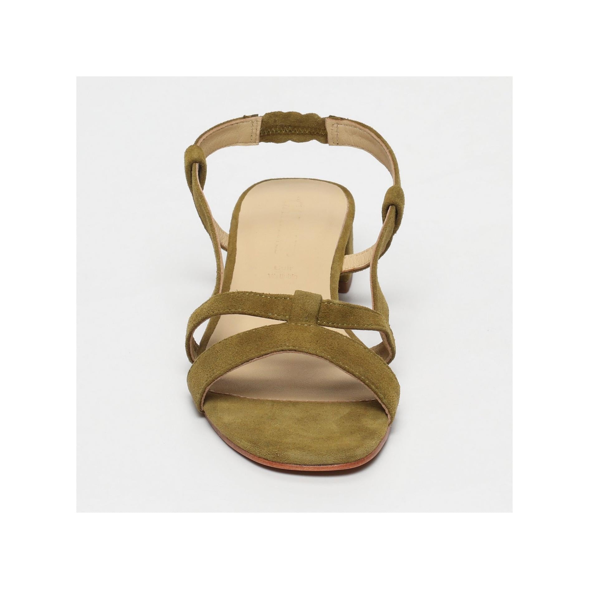 Sandales A Talons Nia - Olive