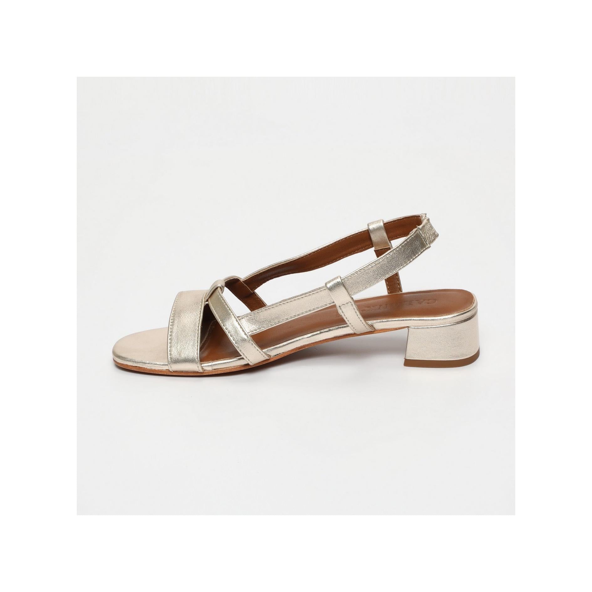 Sandales A Talons Nia - Gold