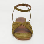 Sandales Bracelet Cheville Gelareh - Olive