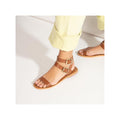 Sandales Bracelet Cheville Bhavna - Camel