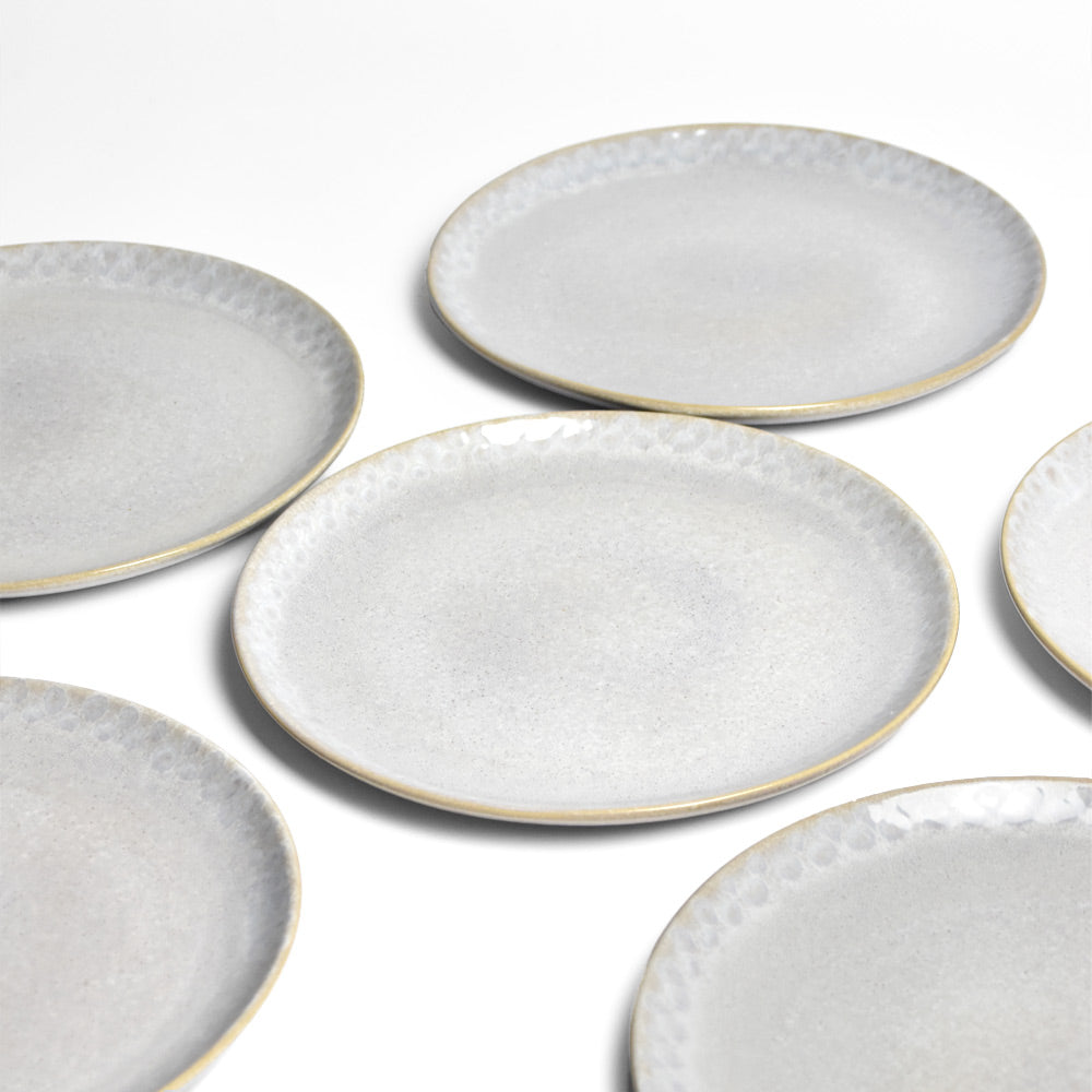 Grandes Assiettes - Gris Audacieux
