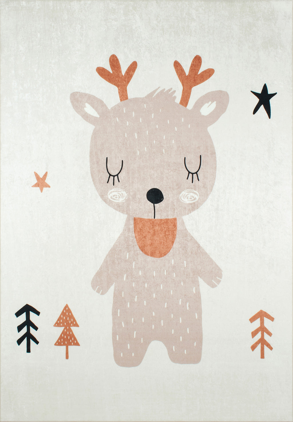 Happy Rug 743 - Brown