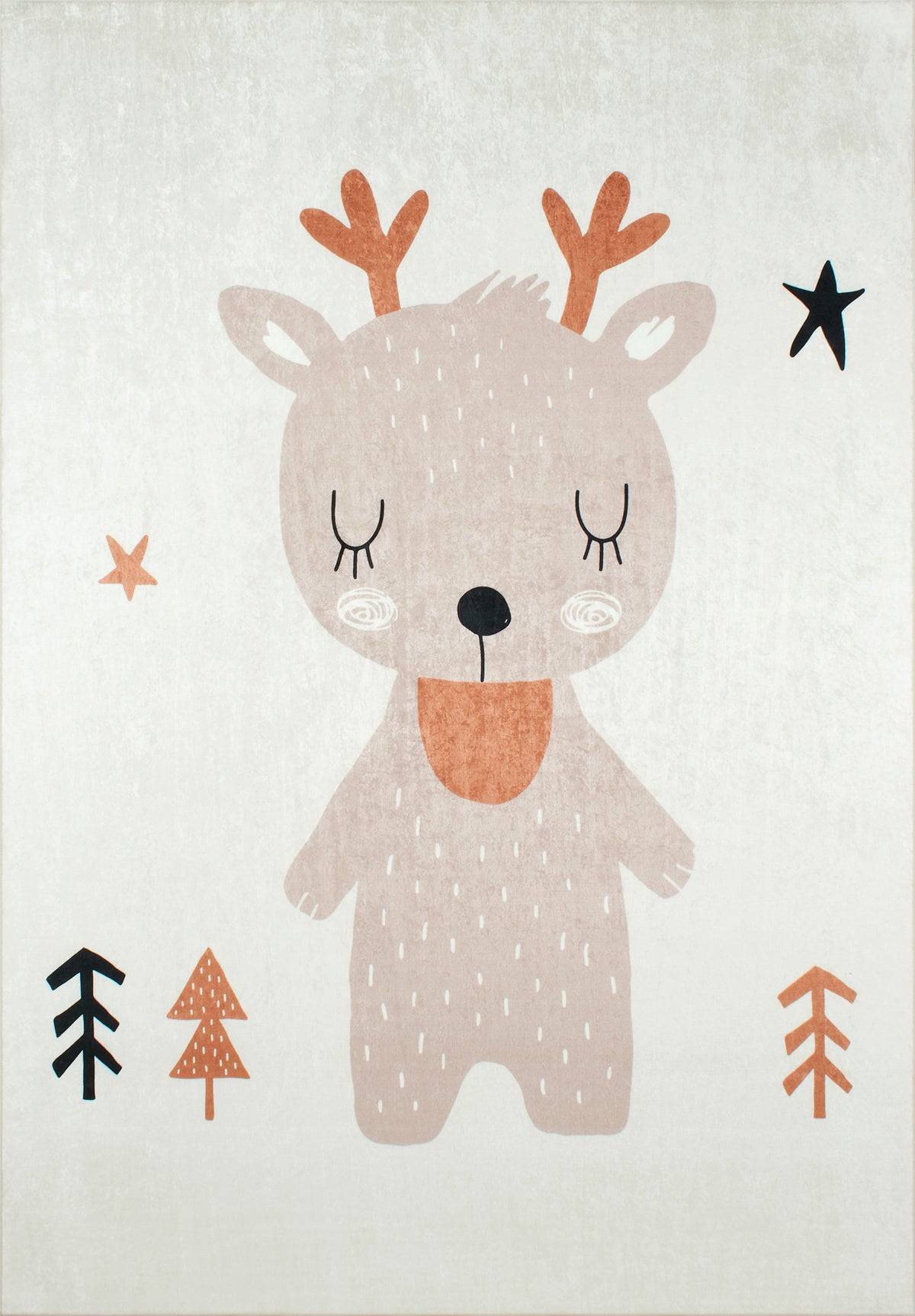 Happy Rug 743 - Brown