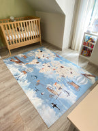 Happy Rug 746 - Blue